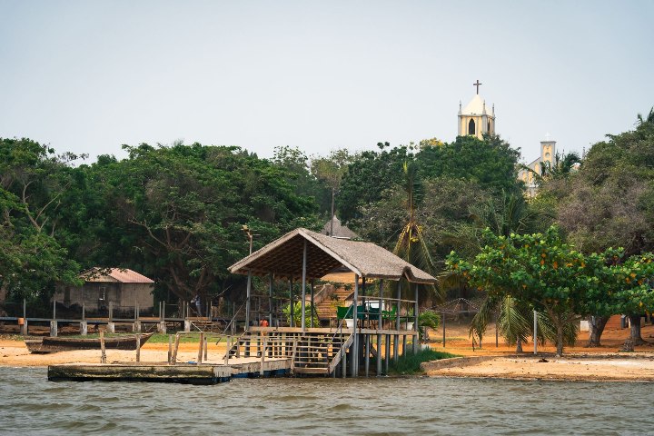 Quai à Togoville au Togo